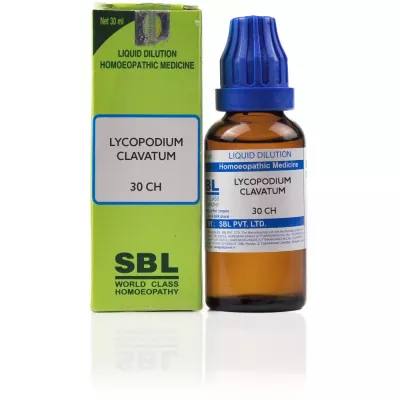 लाइकोपोडियम 30 के फायदे एवं प्रयोग — Lycopodium 30 uses in hindi